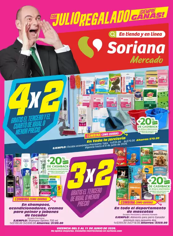 Catálogo Soriana Express en Ciudad Río Bravo | Ofertas exclusivas para nuestros clientes | 2026-06-05T00:00:00.000Z - 2026-06-11T00:00:00.000Z