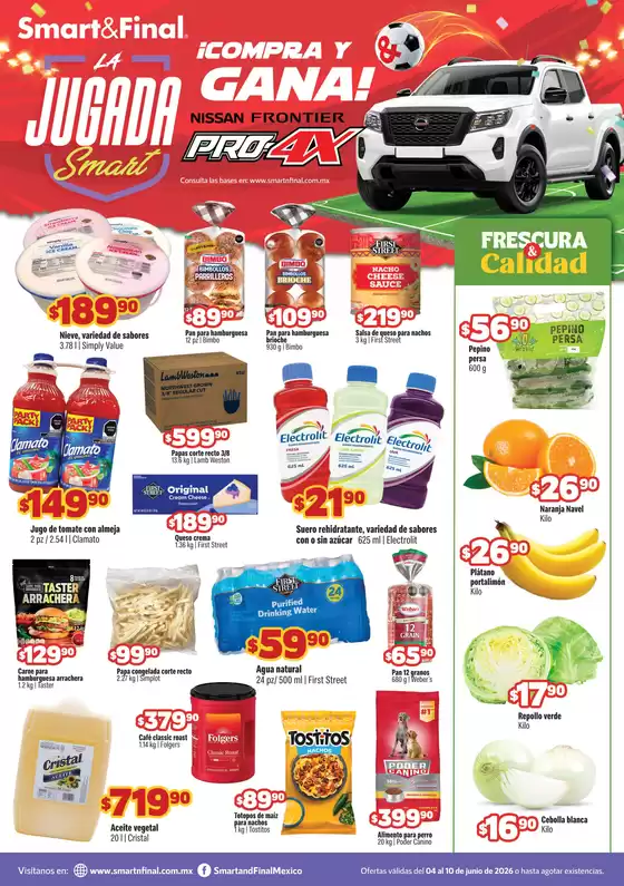 Catálogo Smart & Final en Ciudad Río Bravo | SF Ft 04 10 JUN DIGITAL SL 1 | 2026-06-04T00:00:00.000Z - 2026-06-10T00:00:00.000Z