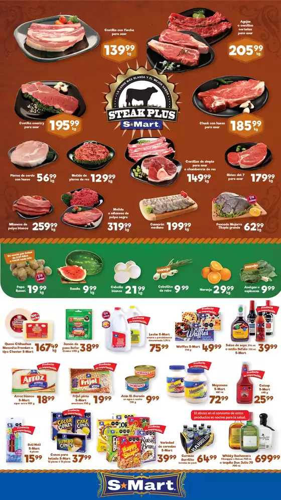 Catálogo S-Mart | Ofertas S-Mart monterrey | 2026-06-05T00:00:00.000Z - 2026-06-08T00:00:00.000Z