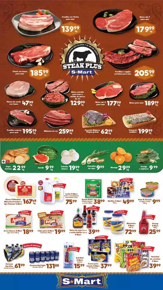 Catálogo S-Mart | Ofertas S-Mart laredo | 2026-06-05T00:00:00.000Z - 2026-06-08T00:00:00.000Z