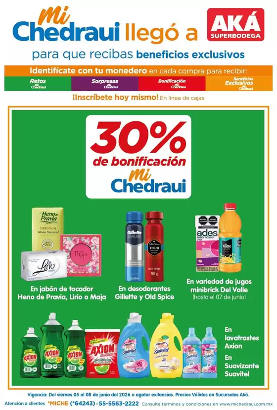 Catálogo AKÁ Superbodega en San Andrés Huayápam | Ofertas AKÁ Superbodega | 2026-06-05T00:00:00.000Z - 2026-06-08T00:00:00.000Z