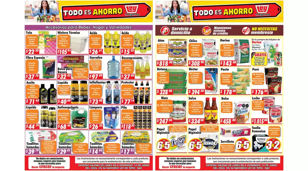 Catálogo Casa Ley | Descubre ofertas atractivas | 2026-06-08T00:00:00.000Z - 2026-06-14T00:00:00.000Z