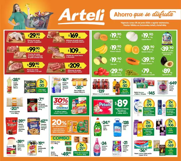 Catálogo Arteli | Ofertas principales para ahorradores | 2026-06-08T00:00:00.000Z - 2026-06-08T00:00:00.000Z