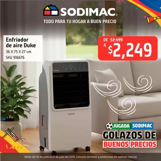 Catálogo Sodimac Constructor | Ofertas principales para todos los cazadores de gangas | 2026-06-03T00:00:00.000Z - 2026-07-22T00:00:00.000Z