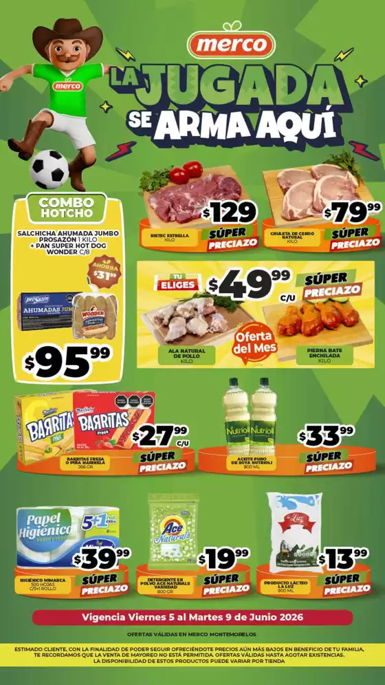 Catálogo Merco | Folleto semanal del 5 al 9 de Junio Montemorelos | 2026-06-05T00:00:00.000Z - 2026-06-09T00:00:00.000Z