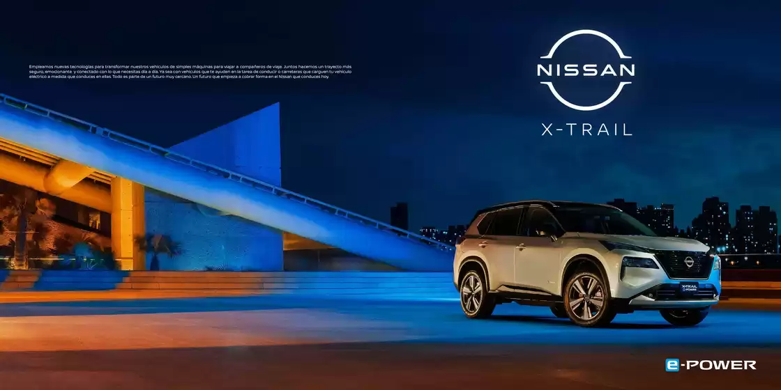 Catálogo Nissan en San Andrés Huayápam | Nissan 2026 x trail e power catalogo | 2026-06-08T00:00:00.000Z - 2026-06-22T00:00:00.000Z