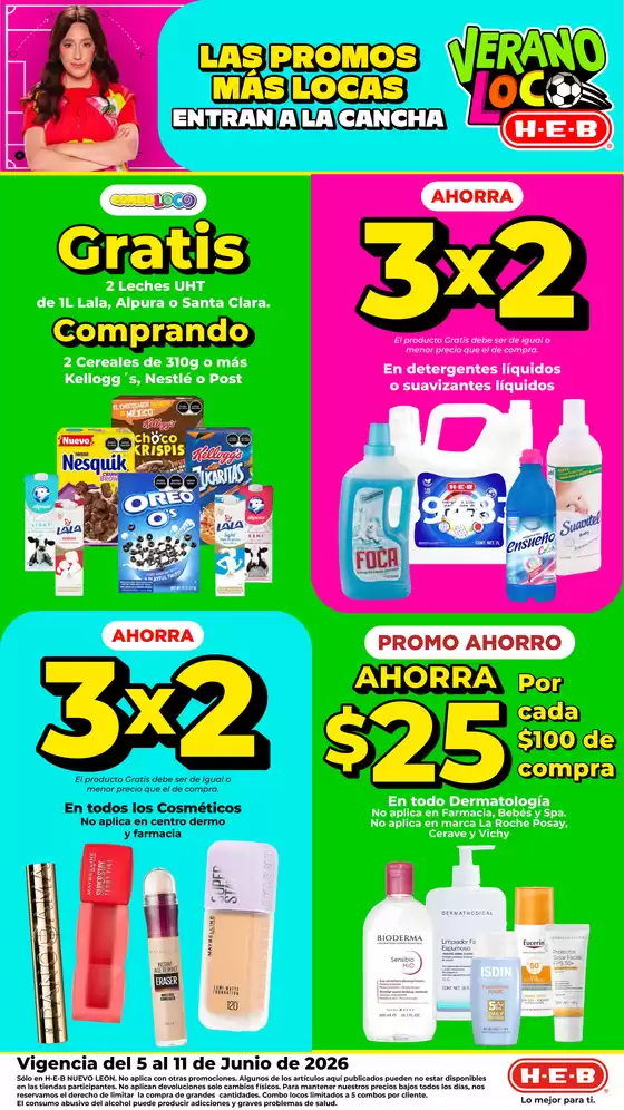 Catálogo HEB en Ocotlán (Tlaxcala) | Las promos más locas entran a la cancha | 2026-06-05T00:00:00.000Z - 2026-06-11T00:00:00.000Z