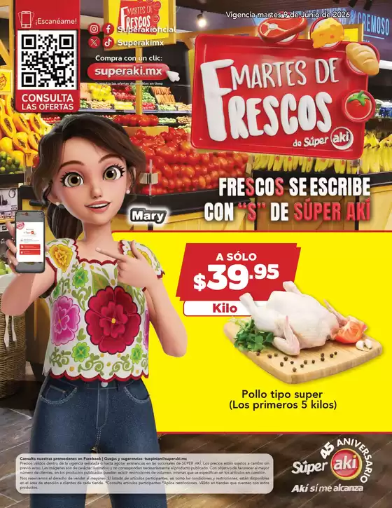 Catálogo Súper Aki | FOLLETO MDF 9 JUNIO 2026 compressed | 2026-06-09T00:00:00.000Z - 2026-06-09T00:00:00.000Z