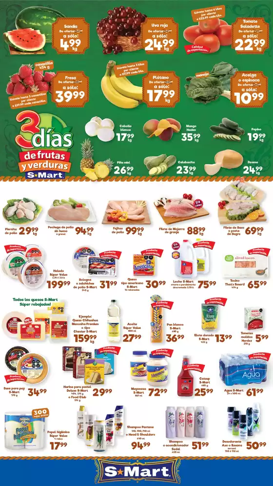 Catálogo S-Mart | Ofertas S-Mart monterrey | 2026-06-09T00:00:00.000Z - 2026-06-11T00:00:00.000Z