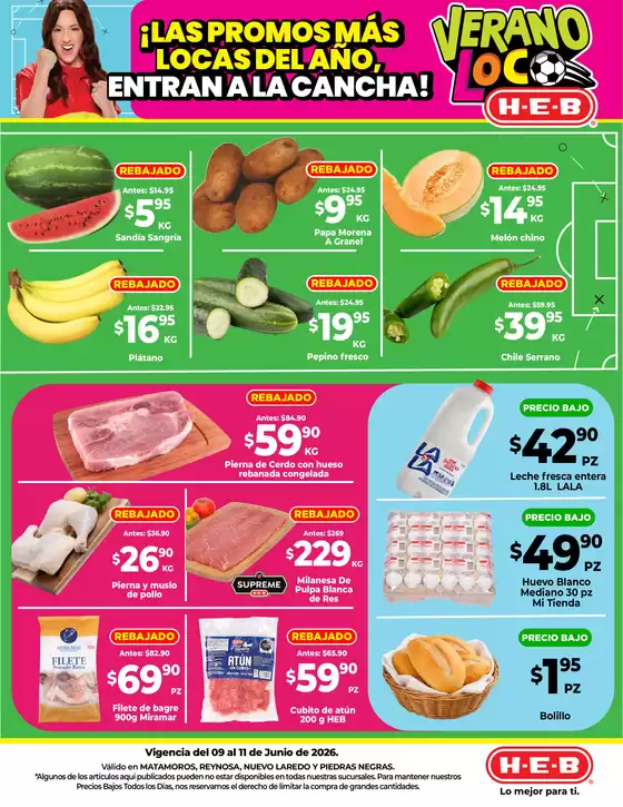 Catálogo HEB | ¡Las promos más locas del año entran a la cancha! | 2026-06-09T00:00:00.000Z - 2026-06-11T00:00:00.000Z