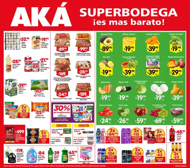 Catálogo AKÁ Superbodega en Coyoacán | Ofertas AKÁ Superbodega | 2026-06-10T00:00:00.000Z - 2026-06-10T00:00:00.000Z