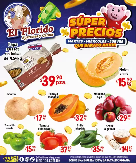 Catálogo El Florido | SUPER PRECIOS TIJUANA | 2026-06-10T00:00:00.000Z - 2026-06-11T00:00:00.000Z