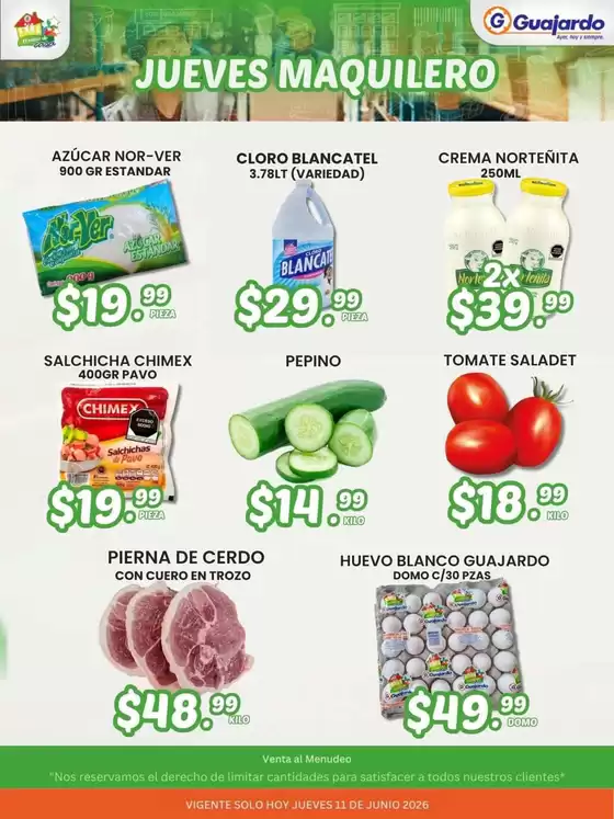 Catálogo Guajardo en Zapopan | Ofertas especiales para ti | 2026-06-11T00:00:00.000Z - 2026-06-11T00:00:00.000Z