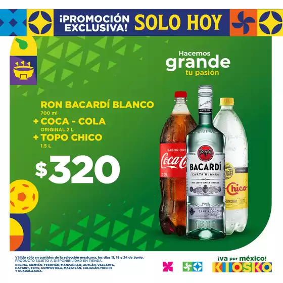Catálogo Kiosko en Zapopan | Vinos y Licores | 2026-06-11T00:00:00.000Z - 2026-06-24T00:00:00.000Z