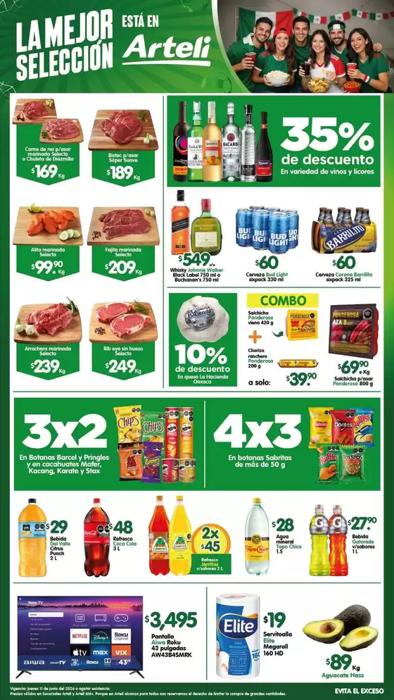 Catálogo Arteli en Zapopan | Gangas exclusivas | 2026-06-11T00:00:00.000Z - 2026-06-11T00:00:00.000Z