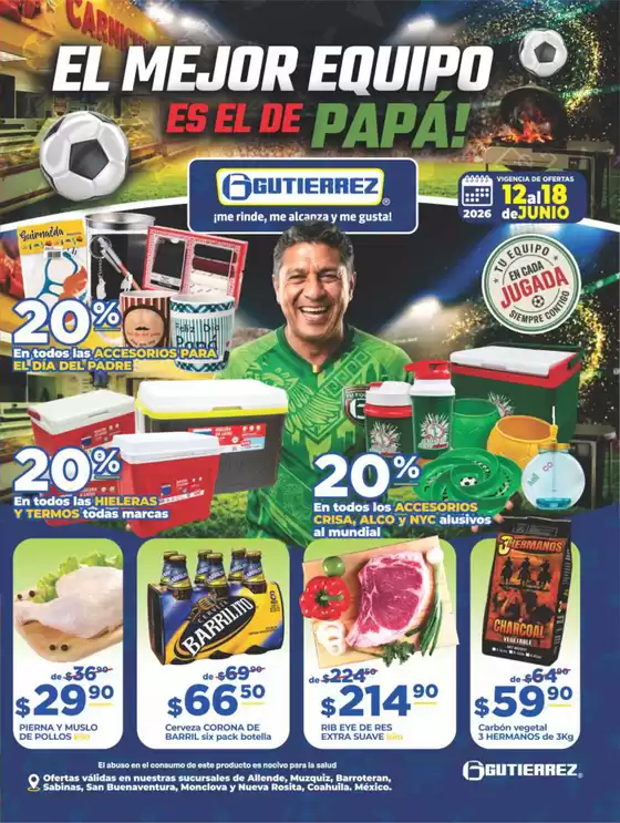 Catálogo Super Gutierrez | Ofertas y promociones actuales | 2026-06-12T00:00:00.000Z - 2026-06-18T00:00:00.000Z