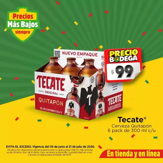 Catálogo Bodega Aurrera | Ofertas principales para todos los clientes | 2026-06-05T00:00:00.000Z - 2026-07-21T00:00:00.000Z