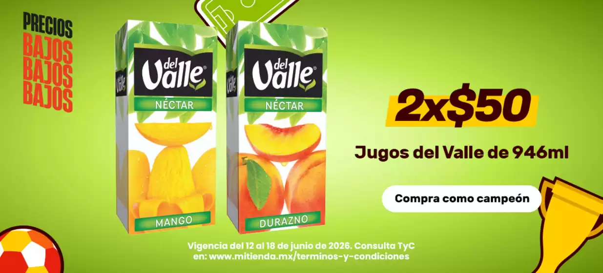 Catálogo Mi Tienda del Ahorro | Excelente oferta para cazadores de gangas | 2026-06-12T00:00:00.000Z - 2026-06-18T00:00:00.000Z