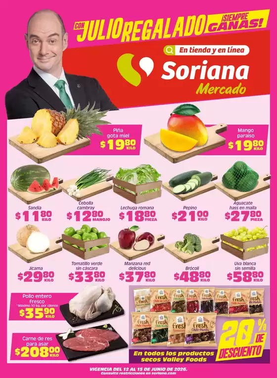 Catálogo Soriana Express | Nuestras mejores gangas | 2026-06-12T00:00:00.000Z - 2026-06-15T00:00:00.000Z