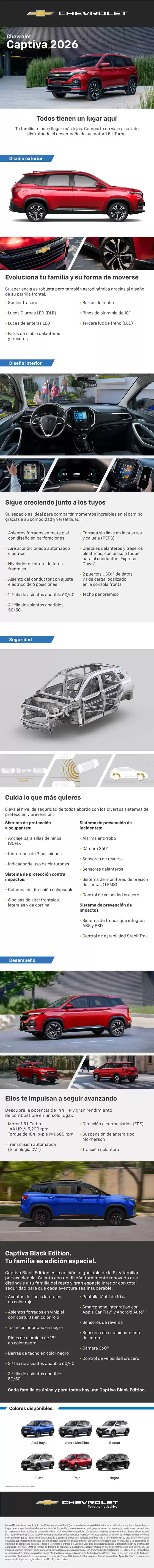 Catálogo Chevrolet en Guanajuato | Catalogo Captiva 2026 | 2026-06-12T00:00:00.000Z - 2026-06-26T00:00:00.000Z