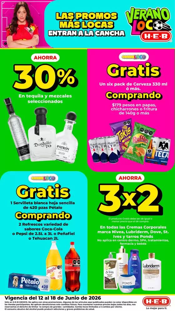 Catálogo HEB | Las promos más locas entran a la cancha | 2026-06-12T00:00:00.000Z - 2026-06-18T00:00:00.000Z