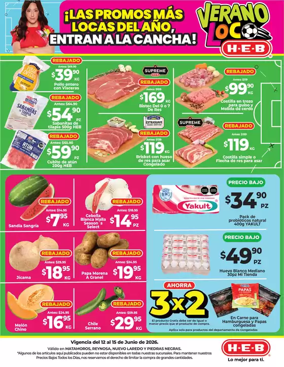 Catálogo HEB | ¡Las promos más locas del año entran a la cancha! | 2026-06-12T00:00:00.000Z - 2026-06-15T00:00:00.000Z