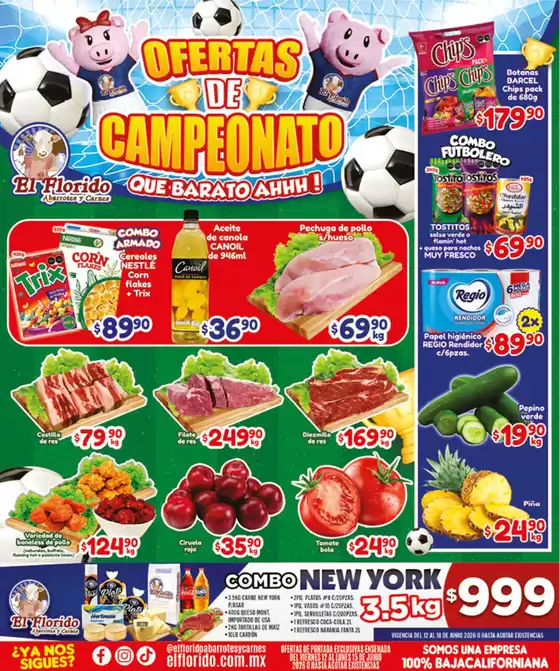 Catálogo El Florido en Kanasín | VOLANTE ENSENADA WEB 31 | 2026-06-15T00:00:00.000Z - 2026-06-18T00:00:00.000Z