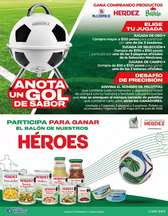 Catálogo Super kompras | Descuentos y promociones | 2026-05-25T00:00:00.000Z - 2026-07-11T00:00:00.000Z