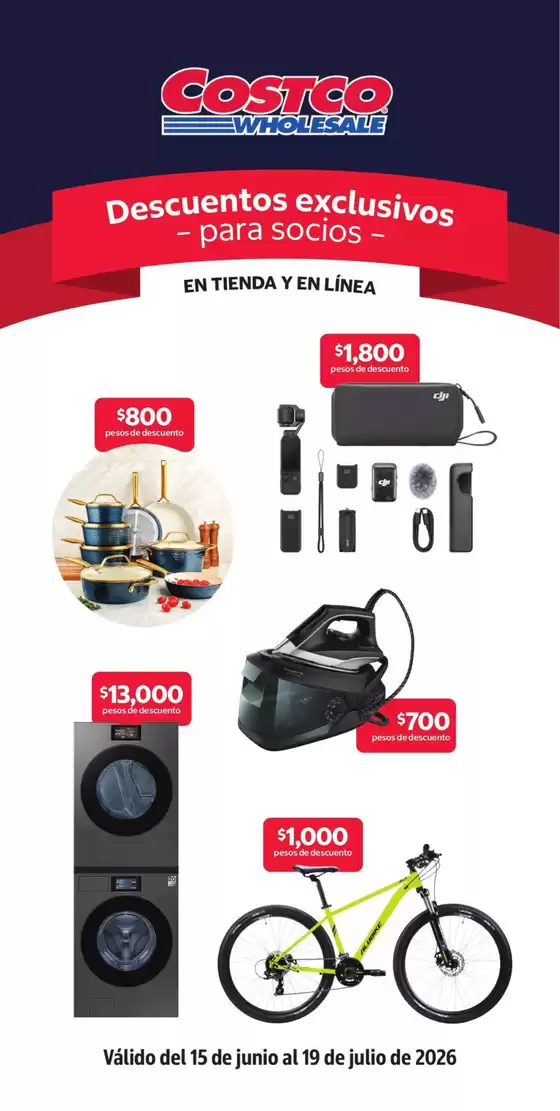 Catálogo Costco | Descubre ofertas atractivas | 2026-06-15T00:00:00.000Z - 2026-07-19T00:00:00.000Z