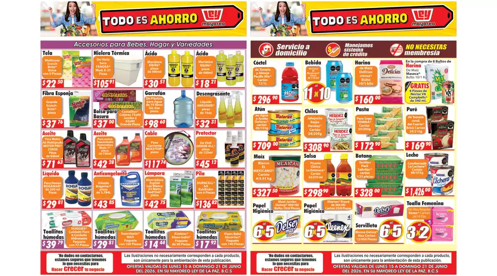 Catálogo Casa Ley | Gangas y ofertas actuales | 2026-06-15T00:00:00.000Z - 2026-06-21T00:00:00.000Z