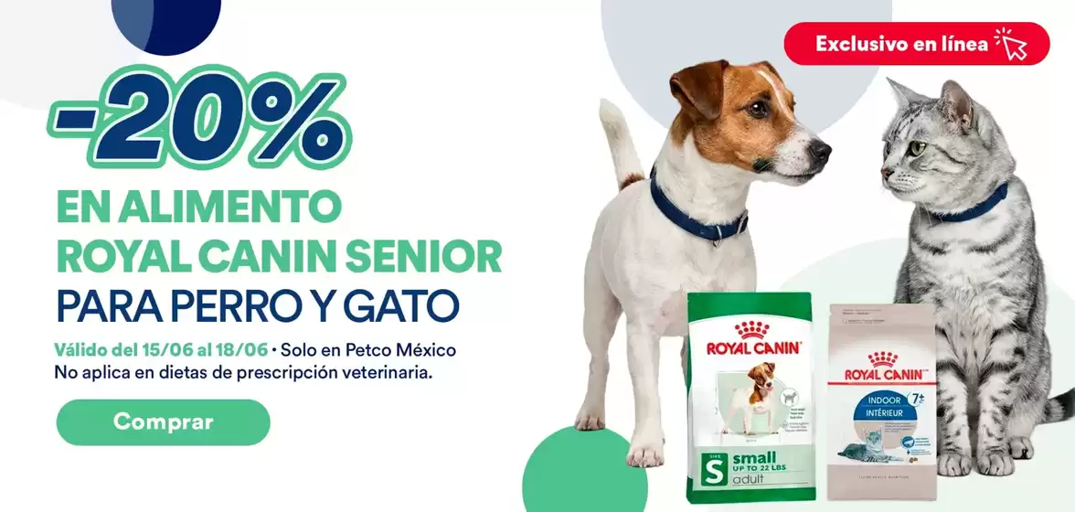 Catálogo Petco en Ixtapa | Ofertas Petco | 2026-06-15T00:00:00.000Z - 2026-06-18T00:00:00.000Z
