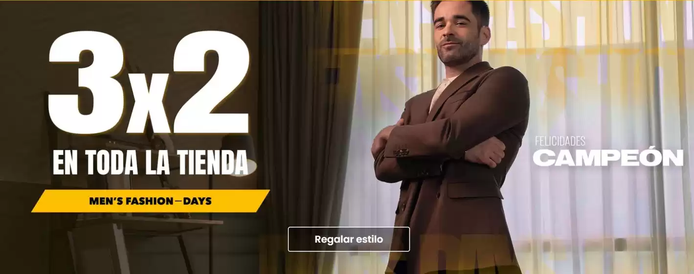 Catálogo Men's Fashion | Promos | 2026-06-16T00:00:00.000Z - 2026-06-22T00:00:00.000Z
