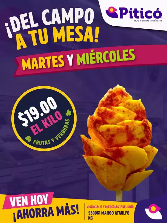 Catálogo Piticó en La Magdalena Contreras | Ofertas Piticó | 2026-06-16T00:00:00.000Z - 2026-06-17T00:00:00.000Z