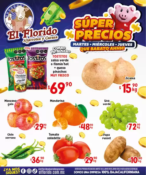 Catálogo El Florido | SUPER PRECIOS ENSENADA WEB 72 | 2026-06-16T00:00:00.000Z - 2026-06-18T00:00:00.000Z