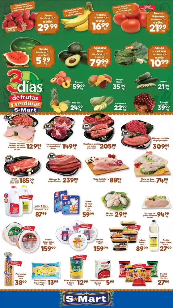 Catálogo S-Mart | Ofertas S-Mart monterrey | 2026-06-16T00:00:00.000Z - 2026-06-18T00:00:00.000Z