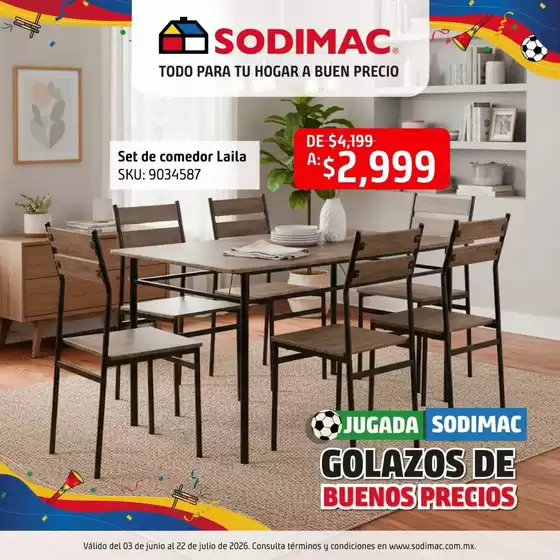 Catálogo Sodimac Constructor | Nuestras mejores ofertas para ti | 2026-06-03T00:00:00.000Z - 2026-07-22T00:00:00.000Z