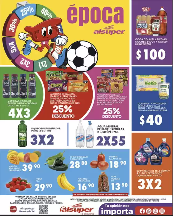 Catálogo Alsuper | Alsuper Chihuahuaestado | 2026-06-16T00:00:00.000Z - 2026-06-18T00:00:00.000Z