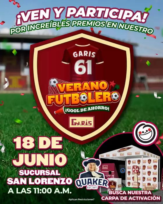 Catálogo Garis | Promociones actuales | 2026-06-18T00:00:00.000Z - 2026-06-18T00:00:00.000Z