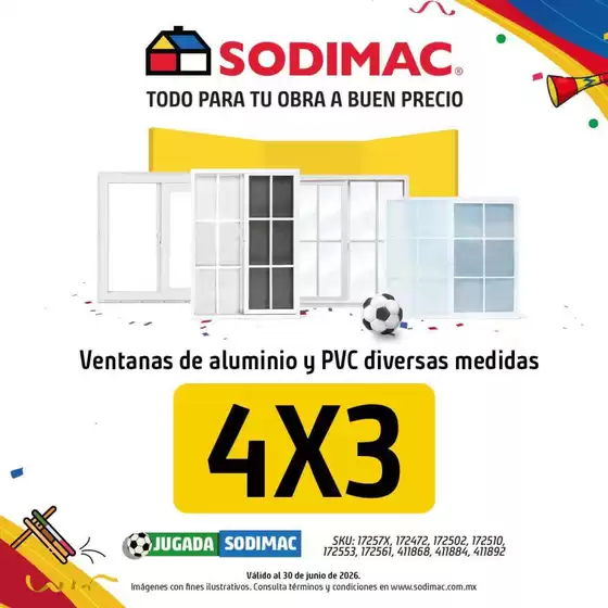 Catálogo Sodimac Constructor | Gangas y ofertas actuales | 2026-06-18T00:00:00.000Z - 2026-06-30T00:00:00.000Z
