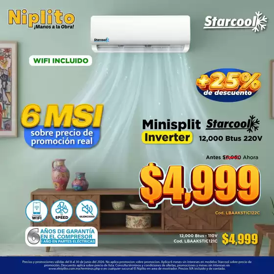 Catálogo Niplito | Ofertas especiales atractivas para todos | 2026-06-08T00:00:00.000Z - 2026-06-30T00:00:00.000Z