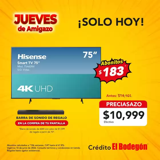Catálogo El Bodegón | Ofertas exclusivas para nuestros clientes | 2026-06-18T00:00:00.000Z - 2026-06-18T00:00:00.000Z