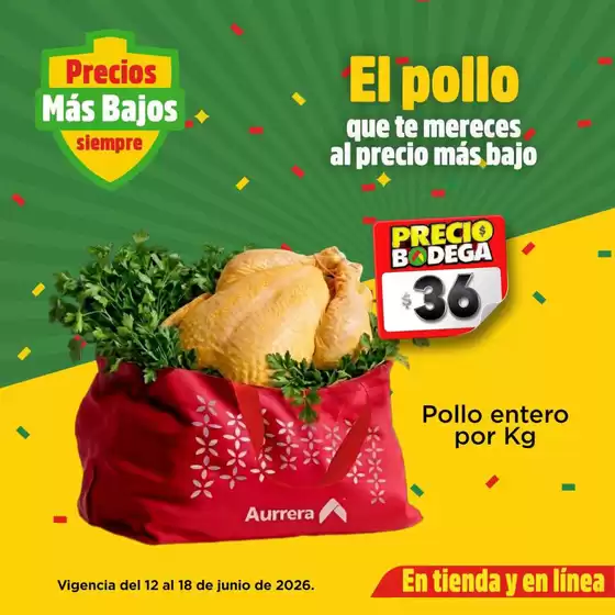 Catálogo Bodega Aurrera | Gran variedad de ofertas | 2026-06-12T00:00:00.000Z - 2026-06-18T00:00:00.000Z