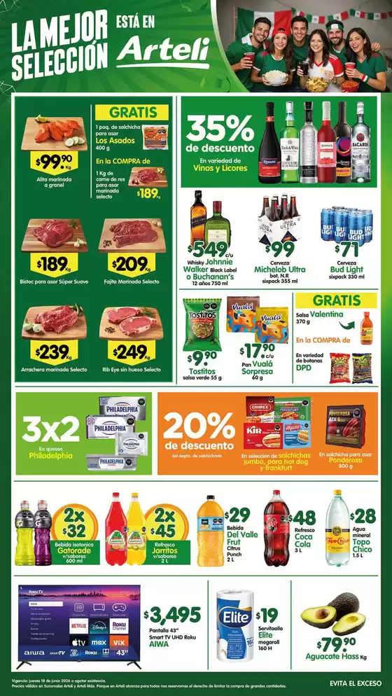 Catálogo Arteli express | Ofertas Arteli express | 2026-06-18T00:00:00.000Z - 2026-06-18T00:00:00.000Z