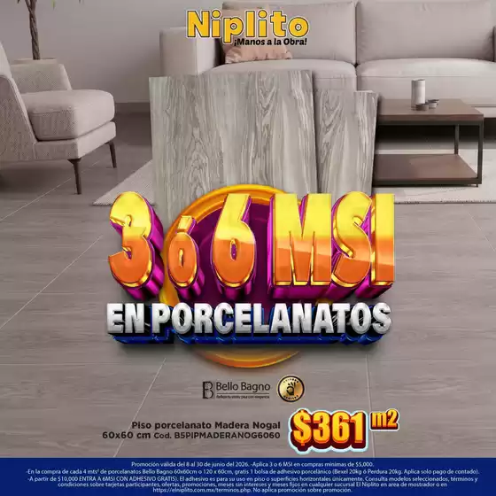 Catálogo Niplito | Grandes descuentos en productos seleccionados | 2026-06-08T00:00:00.000Z - 2026-06-30T00:00:00.000Z