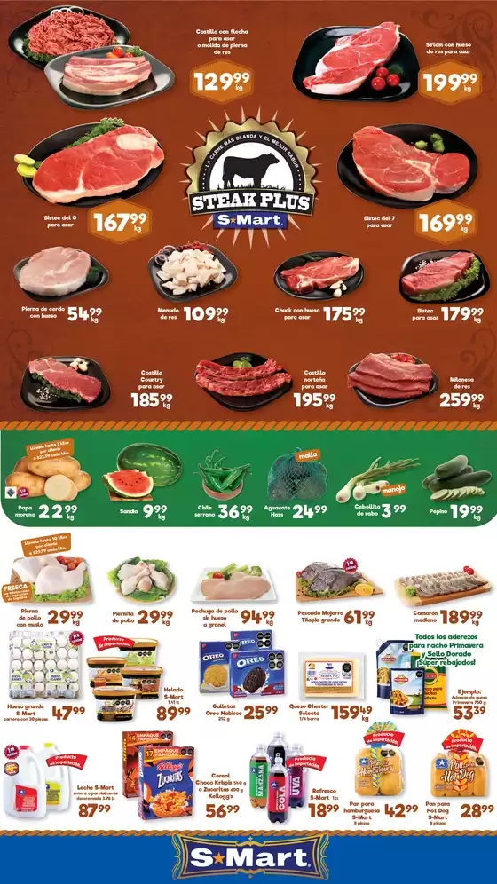 Catálogo S-Mart en Santiago de Querétaro | Ofertas S-Mart matamoros | 2026-06-19T00:00:00.000Z - 2026-06-22T00:00:00.000Z