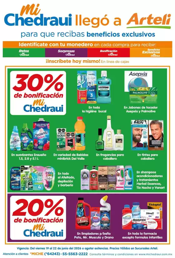 Catálogo Arteli en Ixtapaluca | Ofertas Arteli | 2026-06-19T00:00:00.000Z - 2026-06-22T00:00:00.000Z