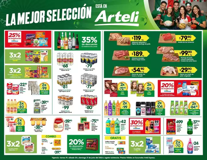 Catálogo Arteli express en Ixtapaluca | Ofertas Arteli express | 2026-06-19T00:00:00.000Z - 2026-06-21T00:00:00.000Z