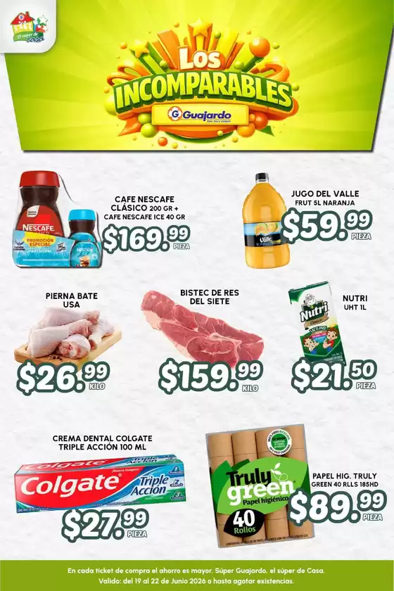 Catálogo Guajardo en San Salvador Atenco | Ofertas Guajardo | 2026-06-19T00:00:00.000Z - 2026-06-22T00:00:00.000Z