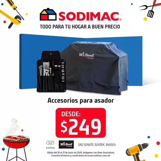 Catálogo Sodimac Constructor | Ofertas especiales atractivas para todos | 2026-06-18T00:00:00.000Z - 2026-06-21T00:00:00.000Z