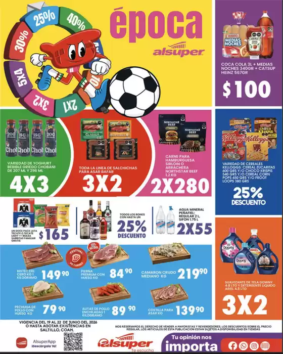 Catálogo Alsuper | Alsuper Sal | 2026-06-19T00:00:00.000Z - 2026-06-22T00:00:00.000Z